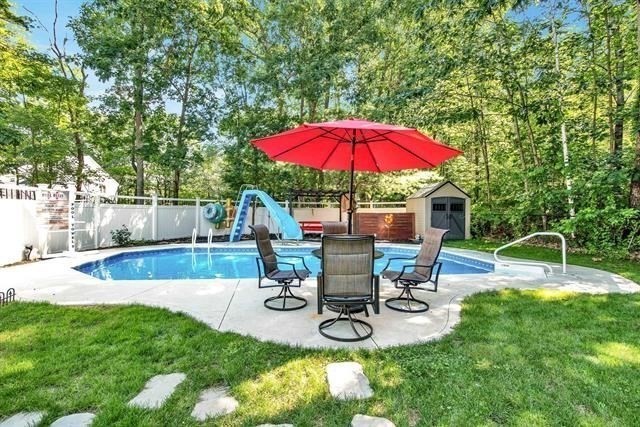 40 Gaita Drive Derry, NH 03038 - Photo 4 of 34 a view of a backyard with sitting area and furniture