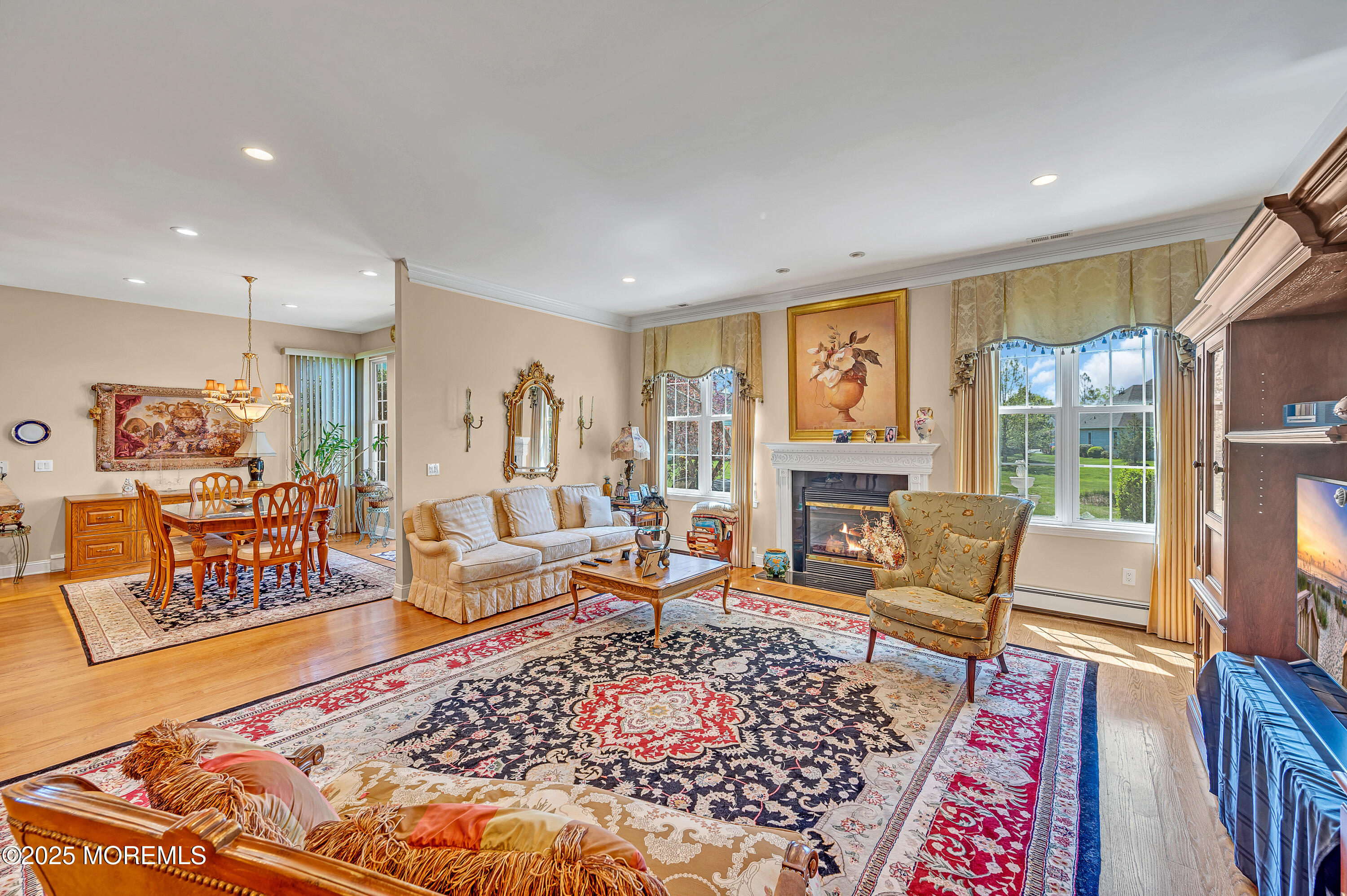 2 Carleton Drive Freehold, NJ 07728 - Photo 25 of 40 a living room with furniture and a rug