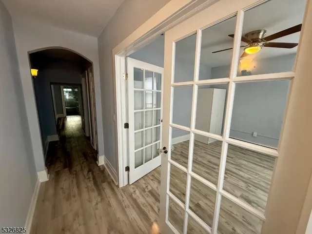 a view of a walk in closet
