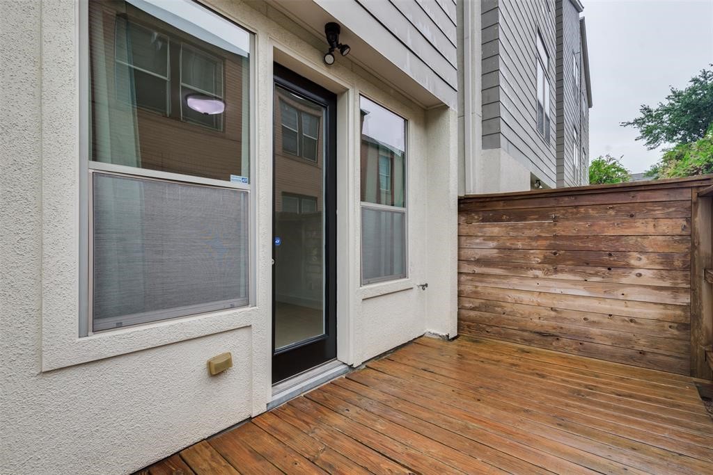 2002 Blodgett Street Houston, TX 77004 - Photo 8 of 43 a view of outdoor space deck and kitchen