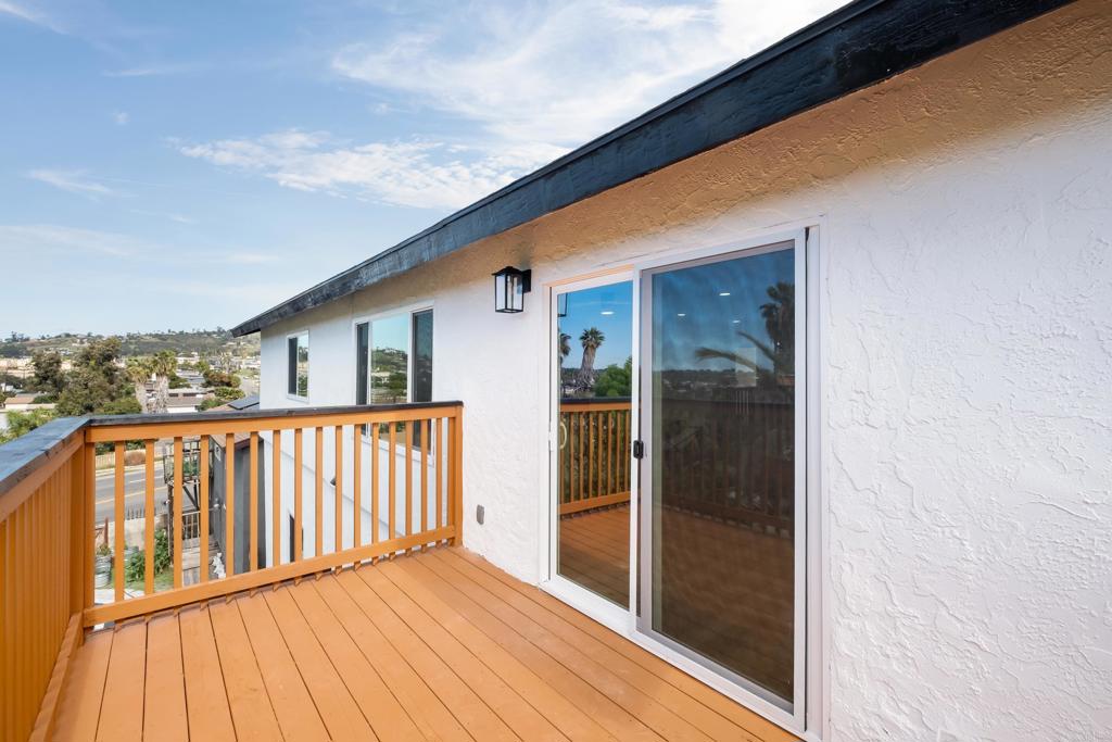 552 Felicita Avenue Spring Valley, CA 91977 - Photo 26 of 44 a view of a balcony with wooden floor