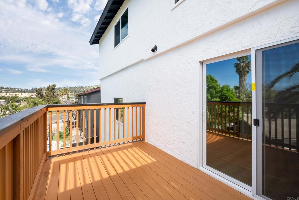 552 Felicita Avenue Spring Valley, CA 91977 - Photo 31 of 44 a view of balcony with wooden floor