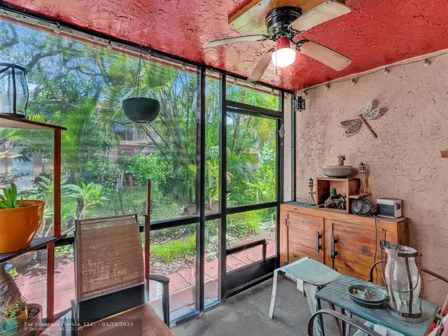 a room with musical instruments