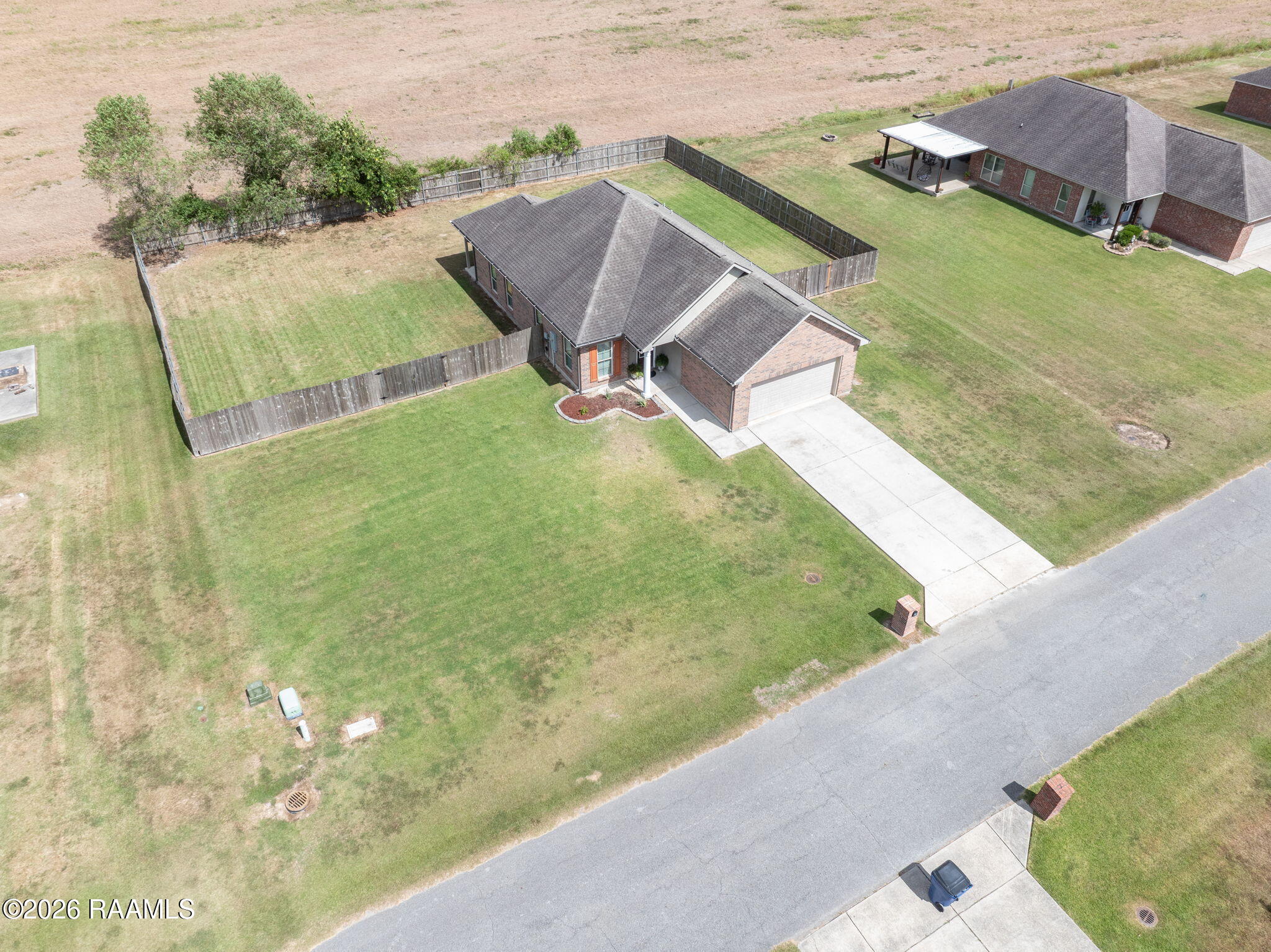 9408 Gage Road Maurice, LA 70555 - Photo 23 of 27 Ariel View of yard