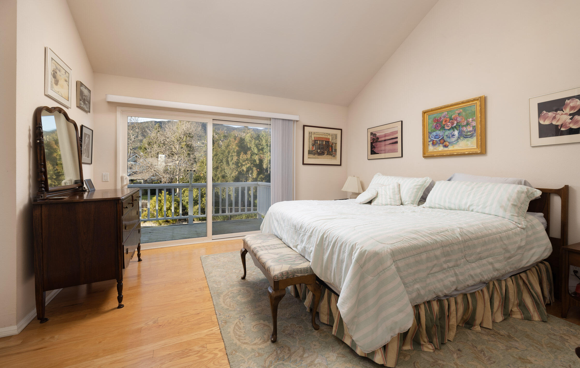 1539 Meadow Circle Carpinteria, CA 93013 - Photo 15 of 21 a bedroom with a bed and a large window