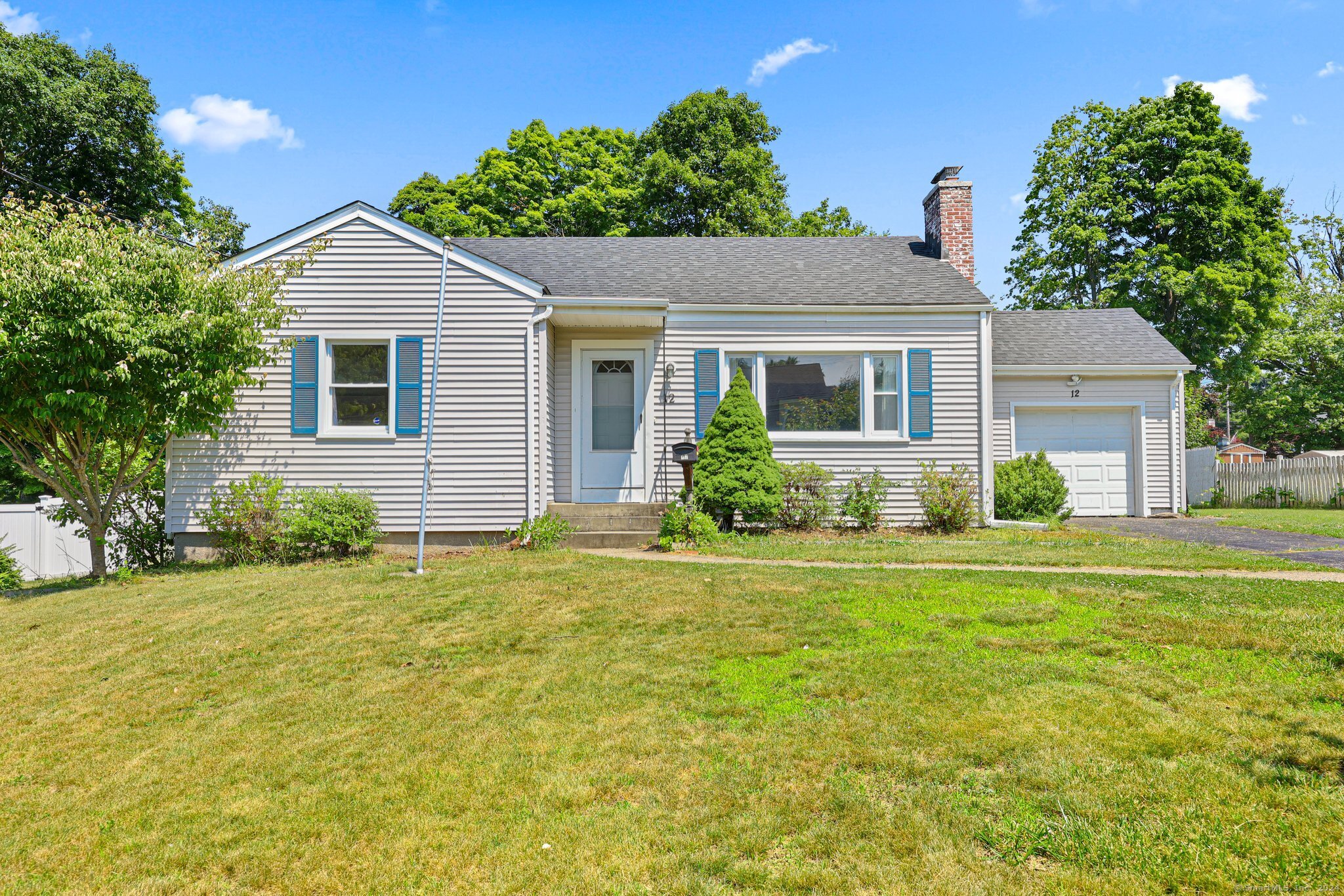 12 Walker Road Trumbull, CT 06611 - Photo 1 of 1 a front view of house with yard and green space