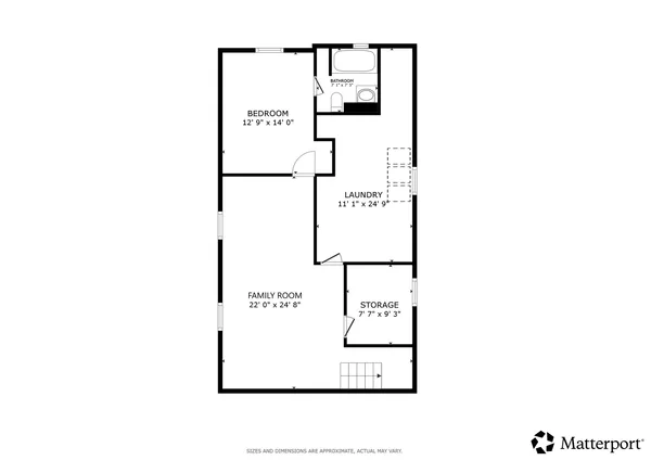 a picture of a floor plan