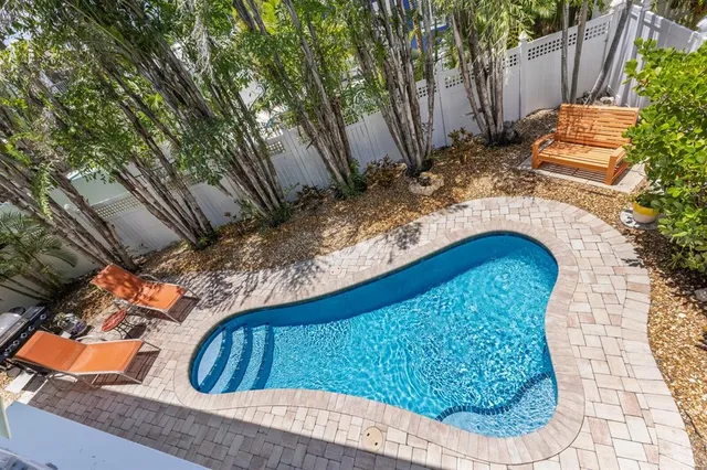 a view of outdoor space and yard