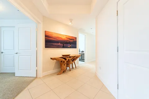 a view of dining room with furniture
