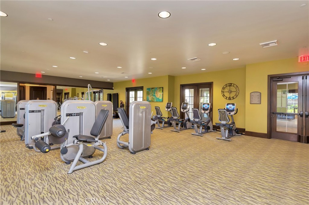 90 Galan Street Rancho Mission Viejo, CA 92694 - Photo 43 of 67 a view of a room with gym equipment