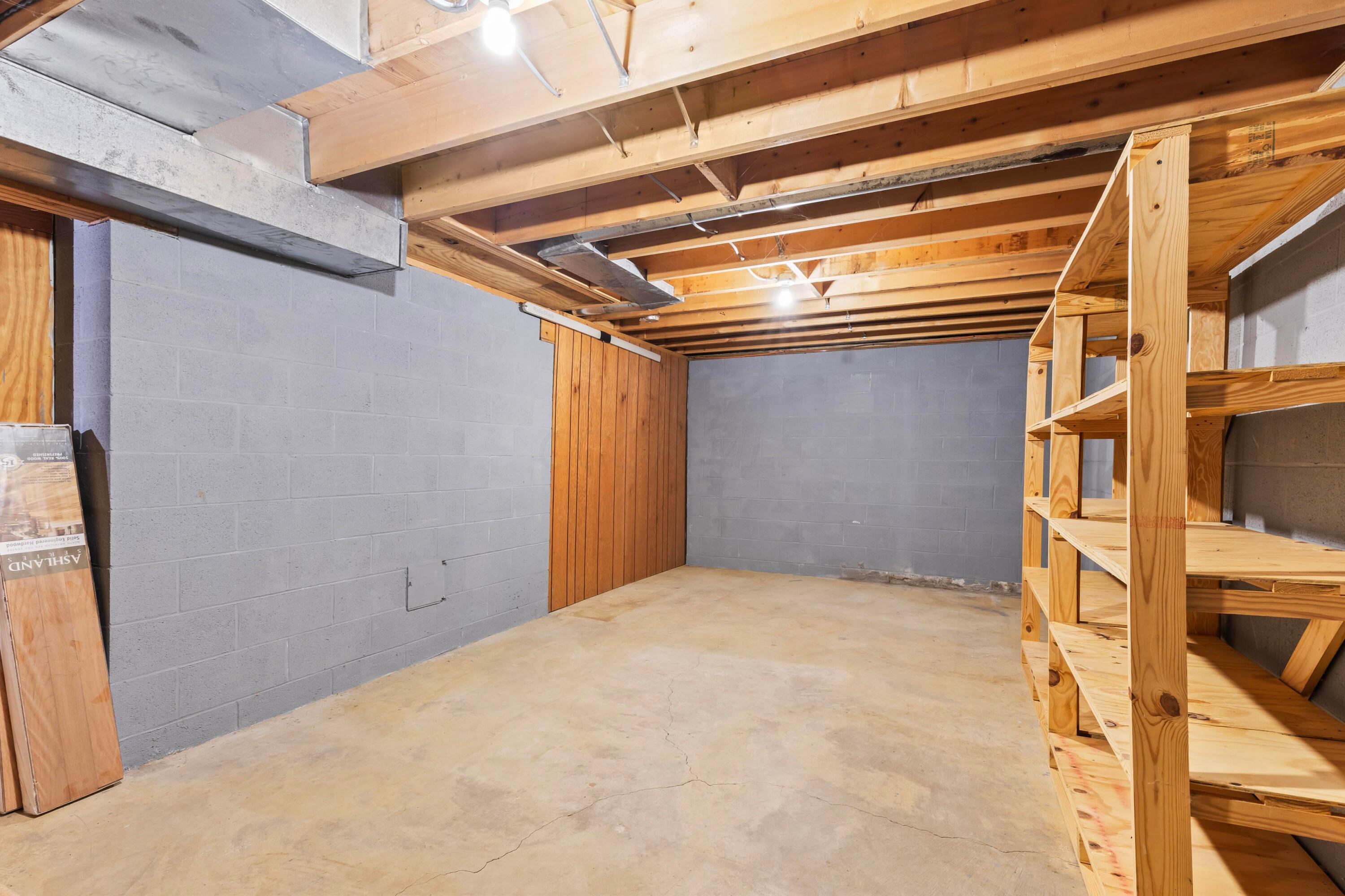 6940 Graham Road Mount Vernon, OH 43050 - Photo 51 of 70 • Partial with crawl space
• Concrete block foundation
• Concrete cap on crawl space
• Insulated crawl space
• New AO Smith® electric
water heater ~ 2019/2020
• Trane® propane gas furnace
- Trane® humidifier
• New A/C unit
• Reverse osmosis is owned
• Water Pro® water softener is
owned
• Flex Lite® pressure tank
• New well pump ~ 2019
• Electric dryer hookup
• Washer & dryer remain
• Wood benches remain
• Shelves remain