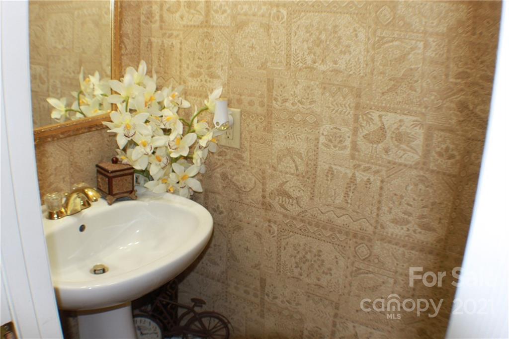 128 Cameron Drive Rutherfordton, NC 28139 - Photo 16 of 48 a bathroom with a sink and a mirror