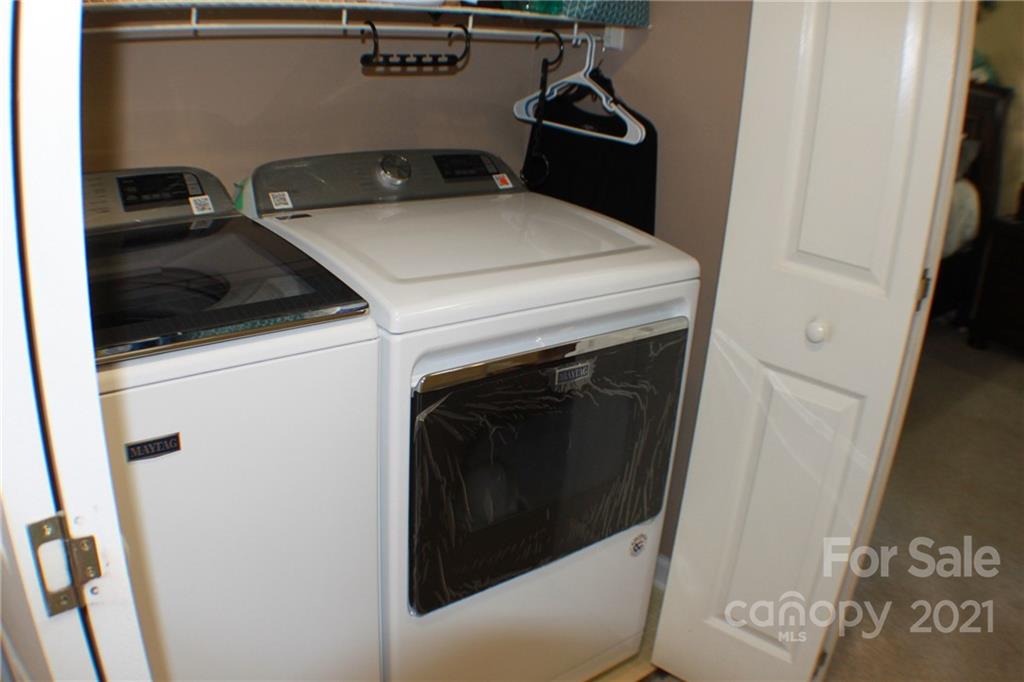 128 Cameron Drive Rutherfordton, NC 28139 - Photo 29 of 48 a close up view of washer and dryer