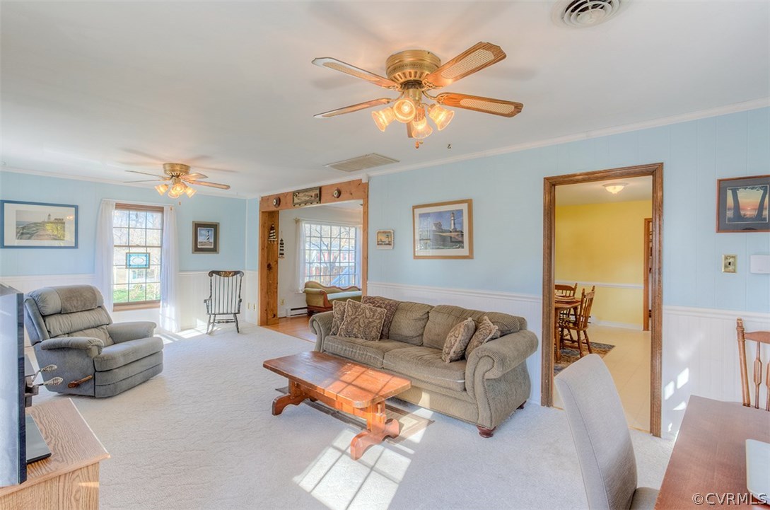 4716 Wedgemere Road Chesterfield, VA 23832 - Photo 7 of 18 a living room with furniture and a window