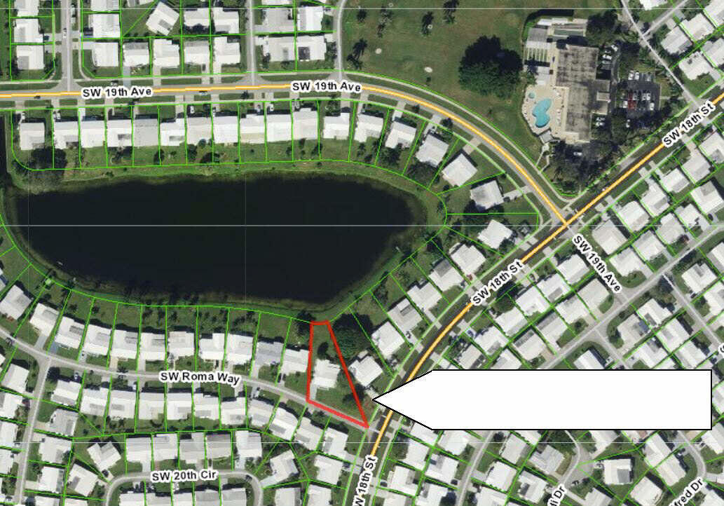 1805 Southwest Roma Way Boynton Beach, FL 33426 - Photo 3 of 28 Lake & Clubhouse