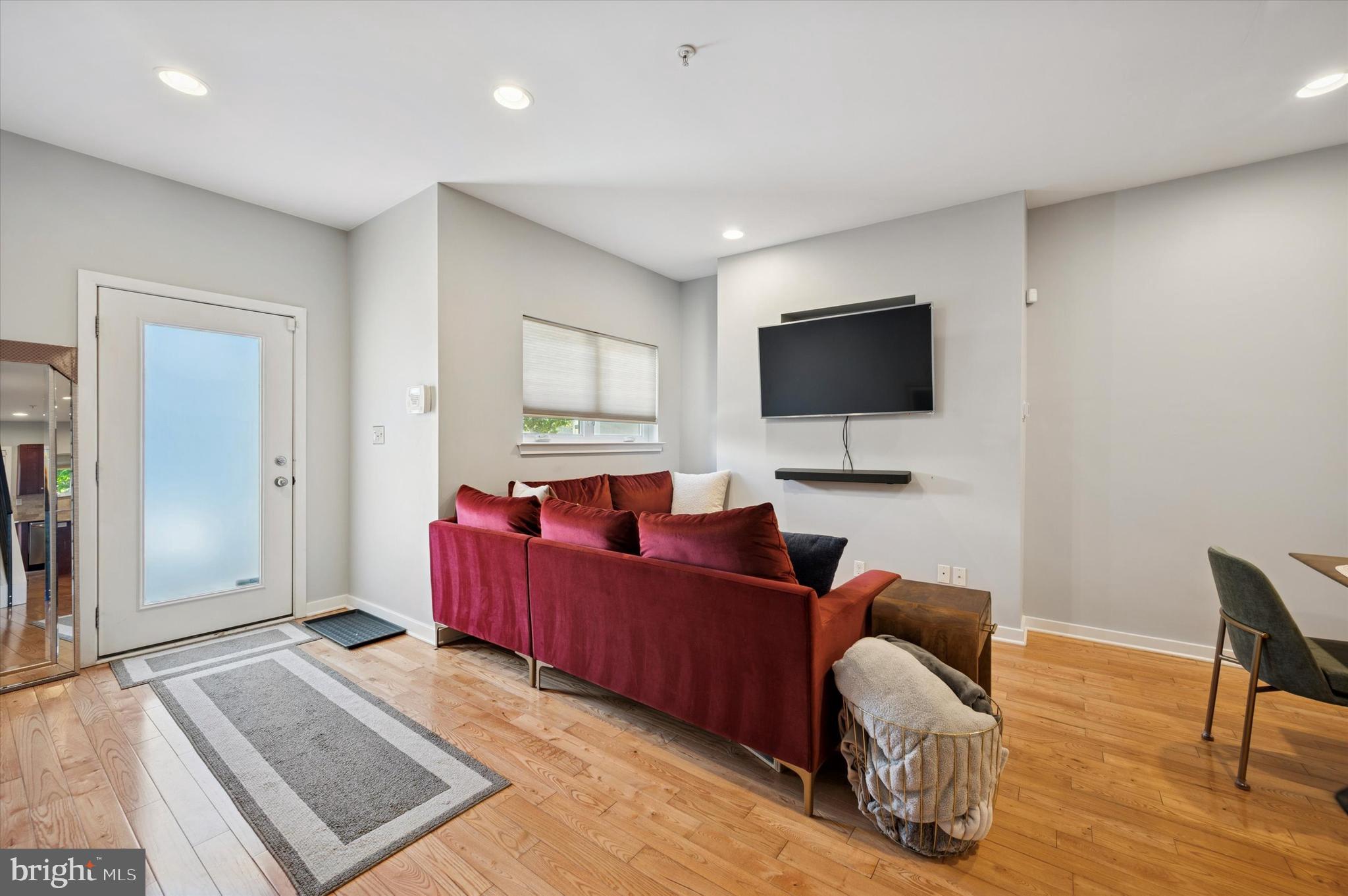 4128 Apple Street Philadelphia, PA 19127 - Photo 3 of 25 Cozy Living Room Area - Recessed Lighting
