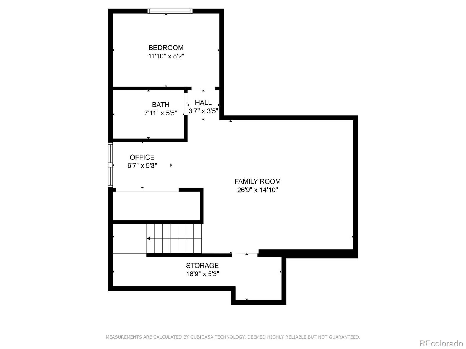10495 Rutledge Street Parker, CO 80134 - Photo 30 of 32 a picture of a wall with a white wall and a painting