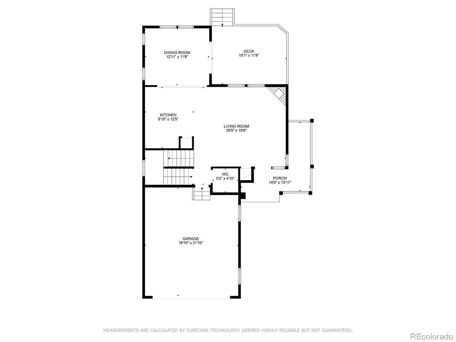 10495 Rutledge Street Parker, CO 80134 - Photo 31 of 32 a picture of floor plan