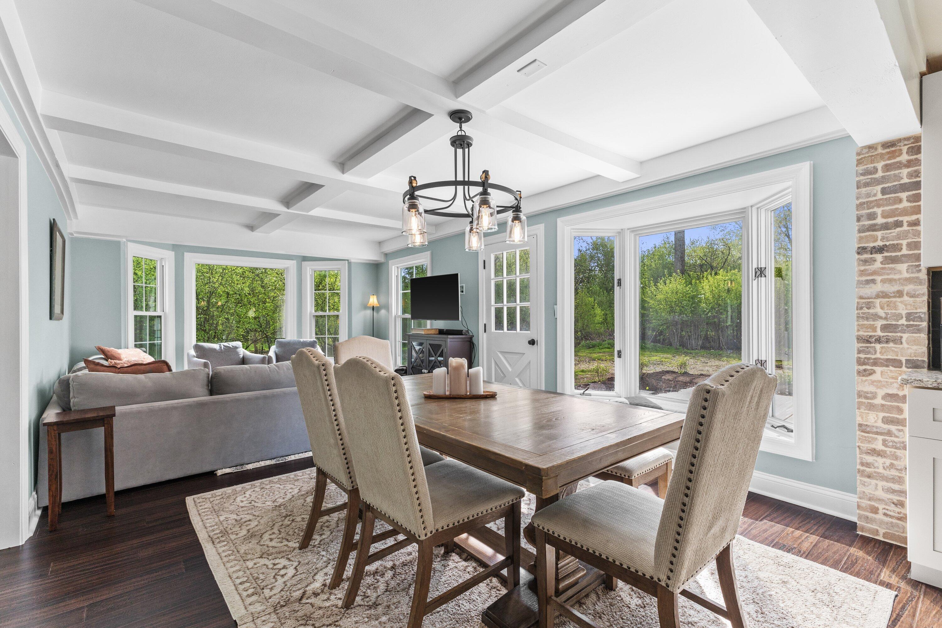 1005 Lone Tree Road Elm Grove, WI 53122 - Photo 6 of 35 Dining into family room