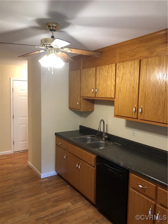 13606 Halifax Road Richmond, VA 23238 - Photo 25 of 50 Kitchen featuring dishwashing machine, a ceiling f