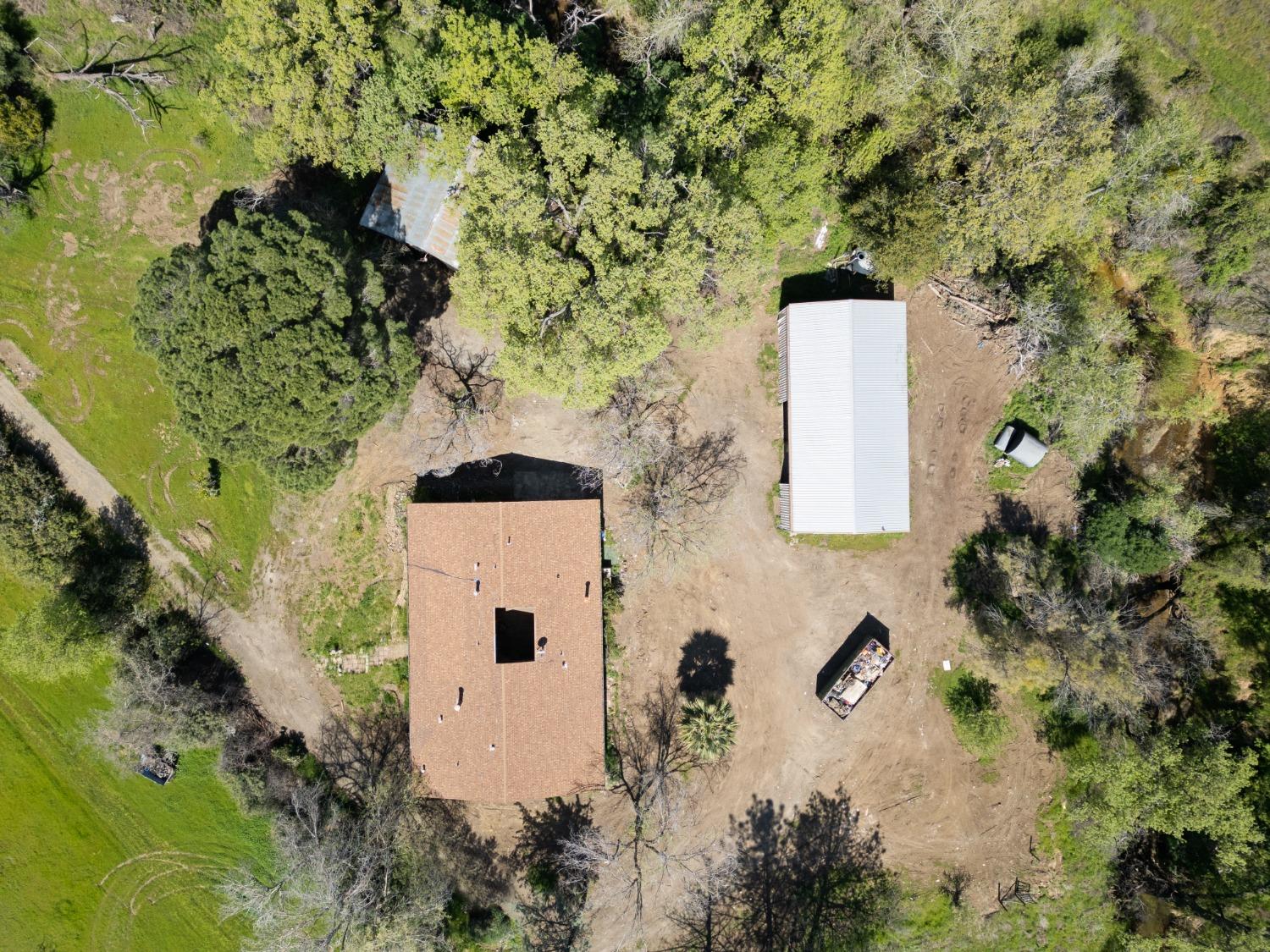15595 Highway 16 Capay, CA 95607 - Photo 66 of 68 an aerial view of a house with a yard