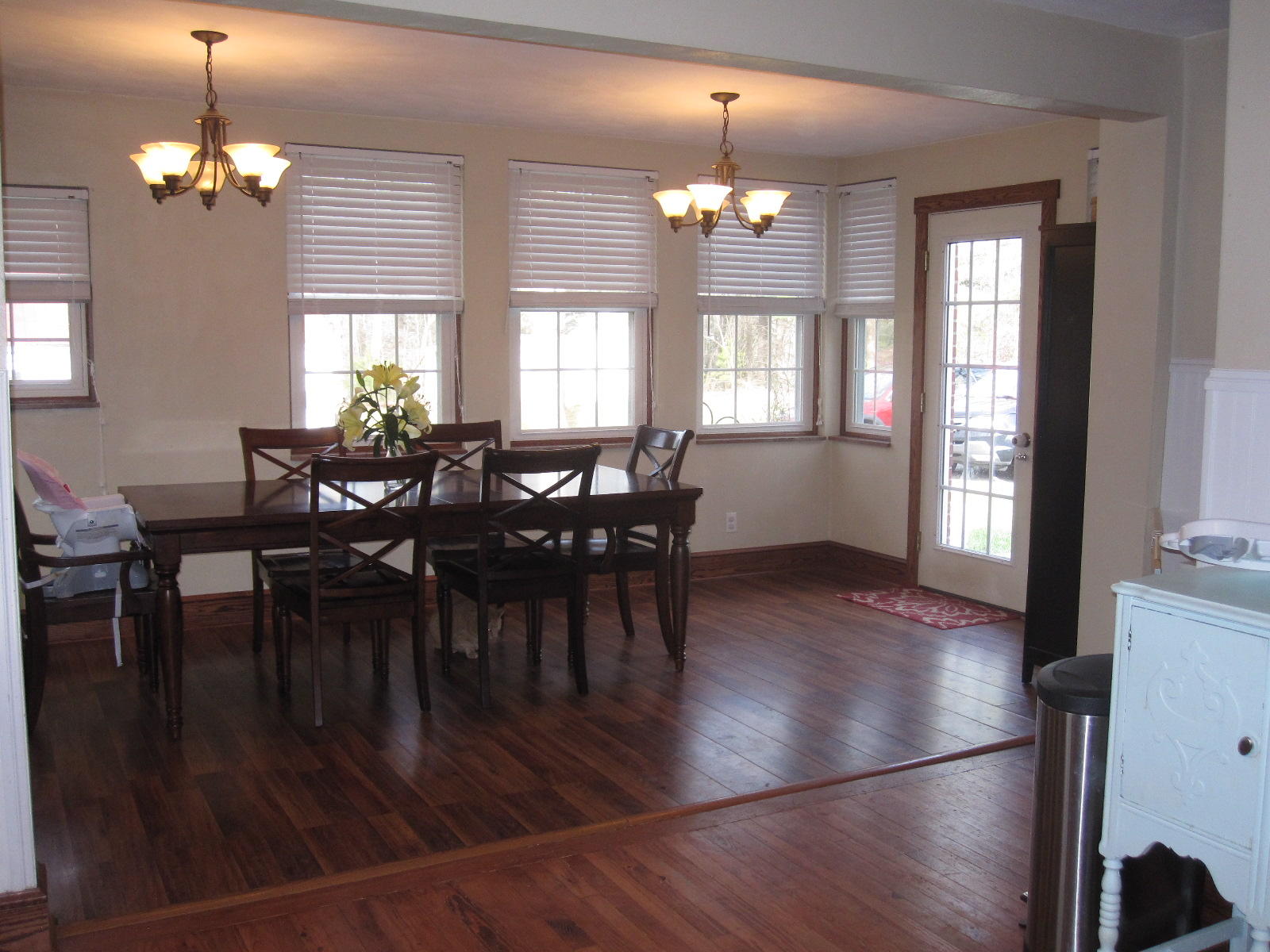 1909 Retreat Road Boones Mill, VA 24065 - Photo 34 of 59 a view of a dining room with furniture window and wooden floor