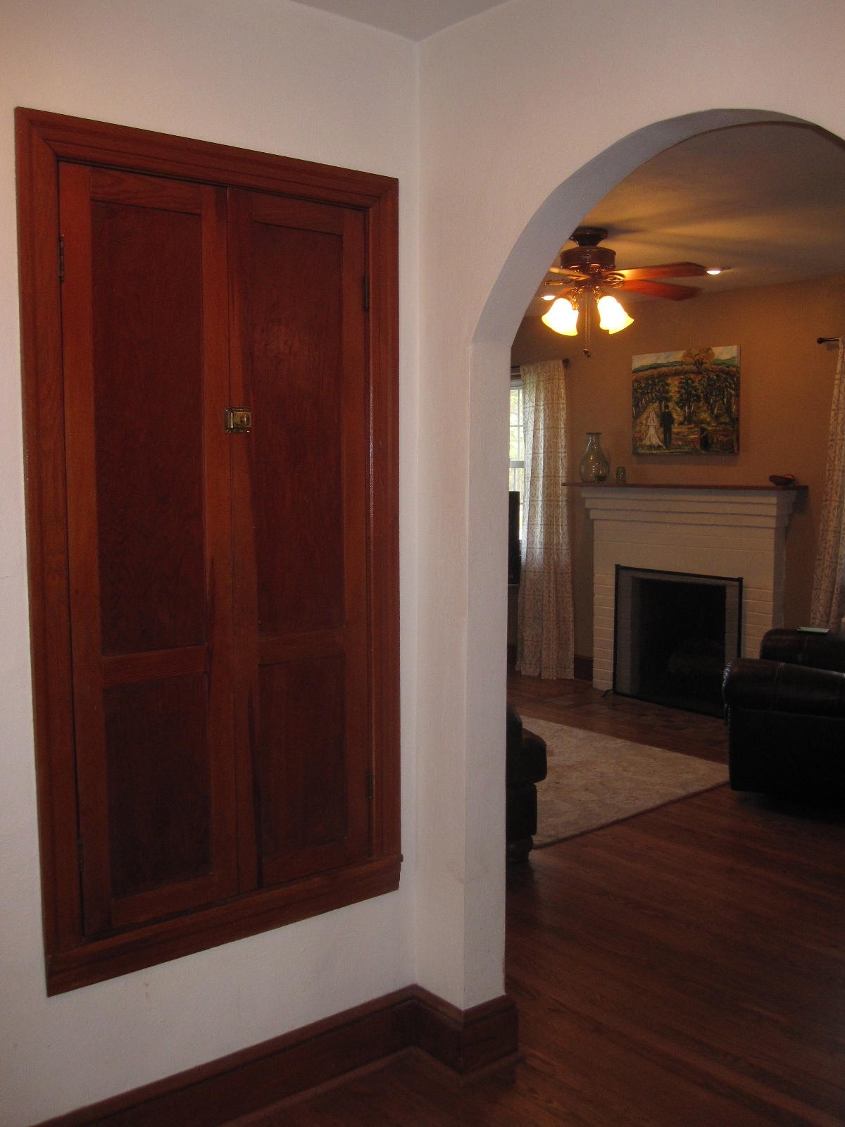 1909 Retreat Road Boones Mill, VA 24065 - Photo 36 of 59 a view of a livingroom with wooden floor and a fireplace