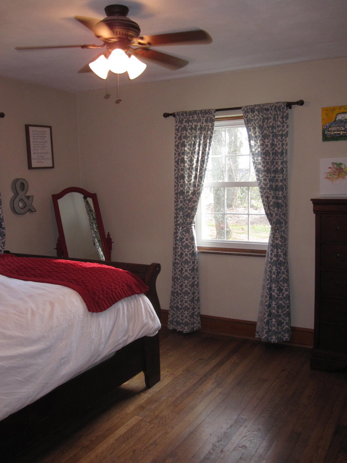 1909 Retreat Road Boones Mill, VA 24065 - Photo 42 of 59 a bedroom with a bed and a window