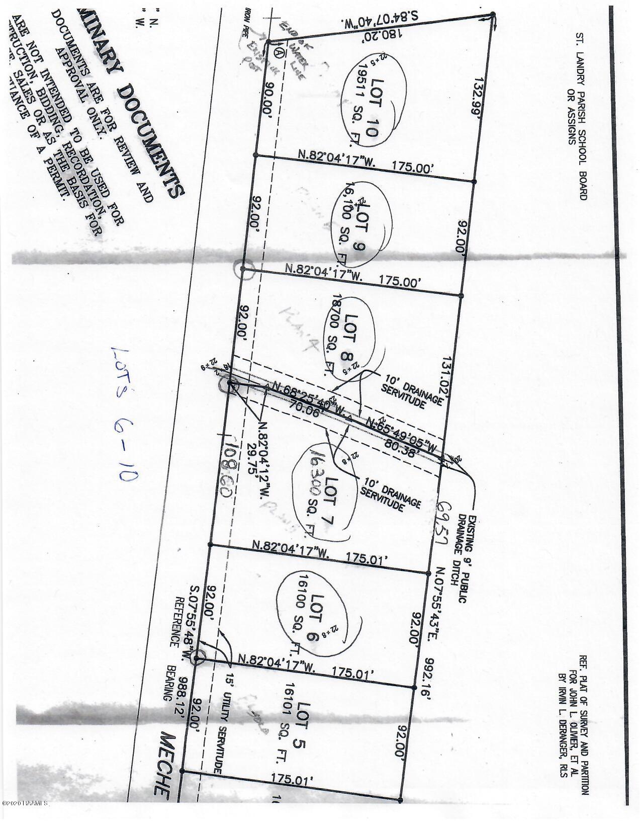 Lot 10 Meche Road Carencro, LA 70520 - Photo 5 of 6 scan0023_page-0001 (1)