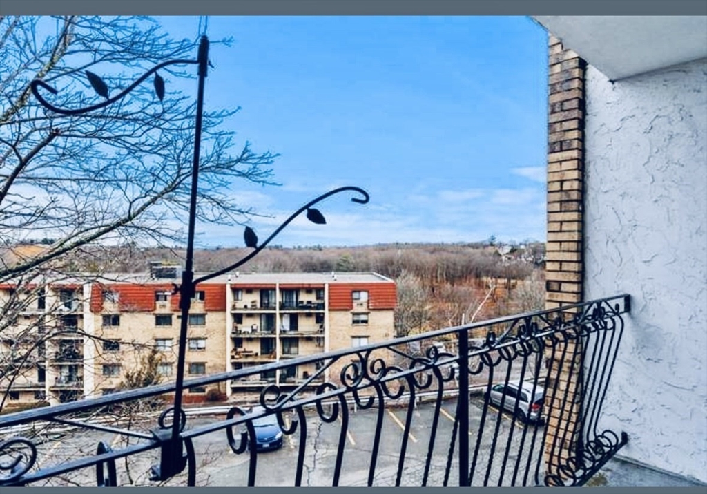 159 Franklin Street, Unit C2 Stoneham, MA 02180 - Photo 4 of 7 a view of balcony with a potted plant