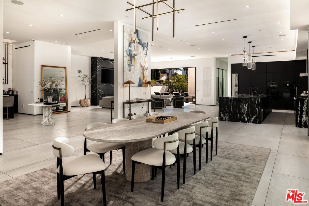621 North Rodeo Drive Beverly Hills, CA 90210 - Photo 9 of 28 a view of a dining area with furniture