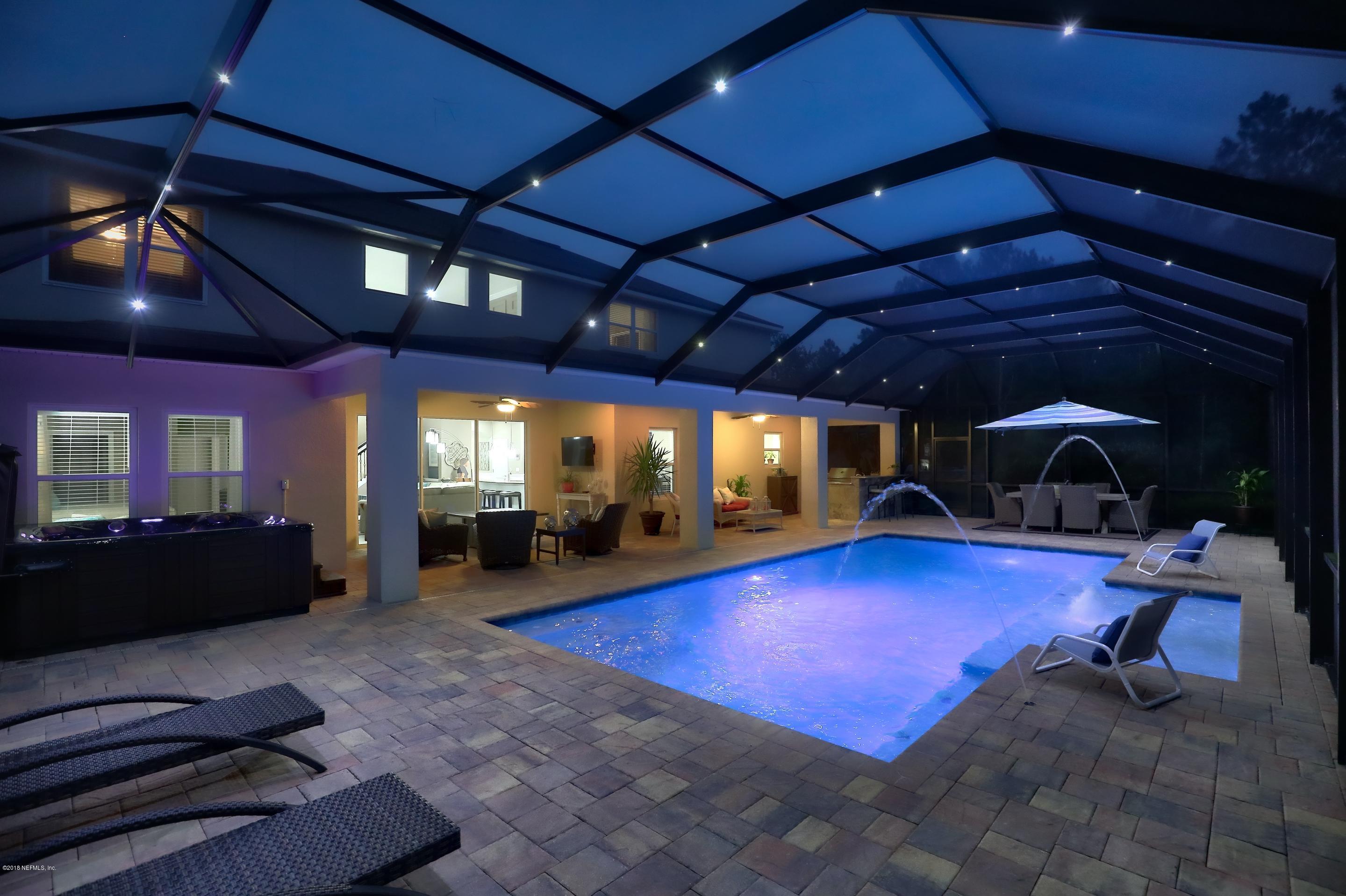 277 Esmeralda Road St. Augustine, FL 32095 - Photo 60 of 79 Pool_1 Night