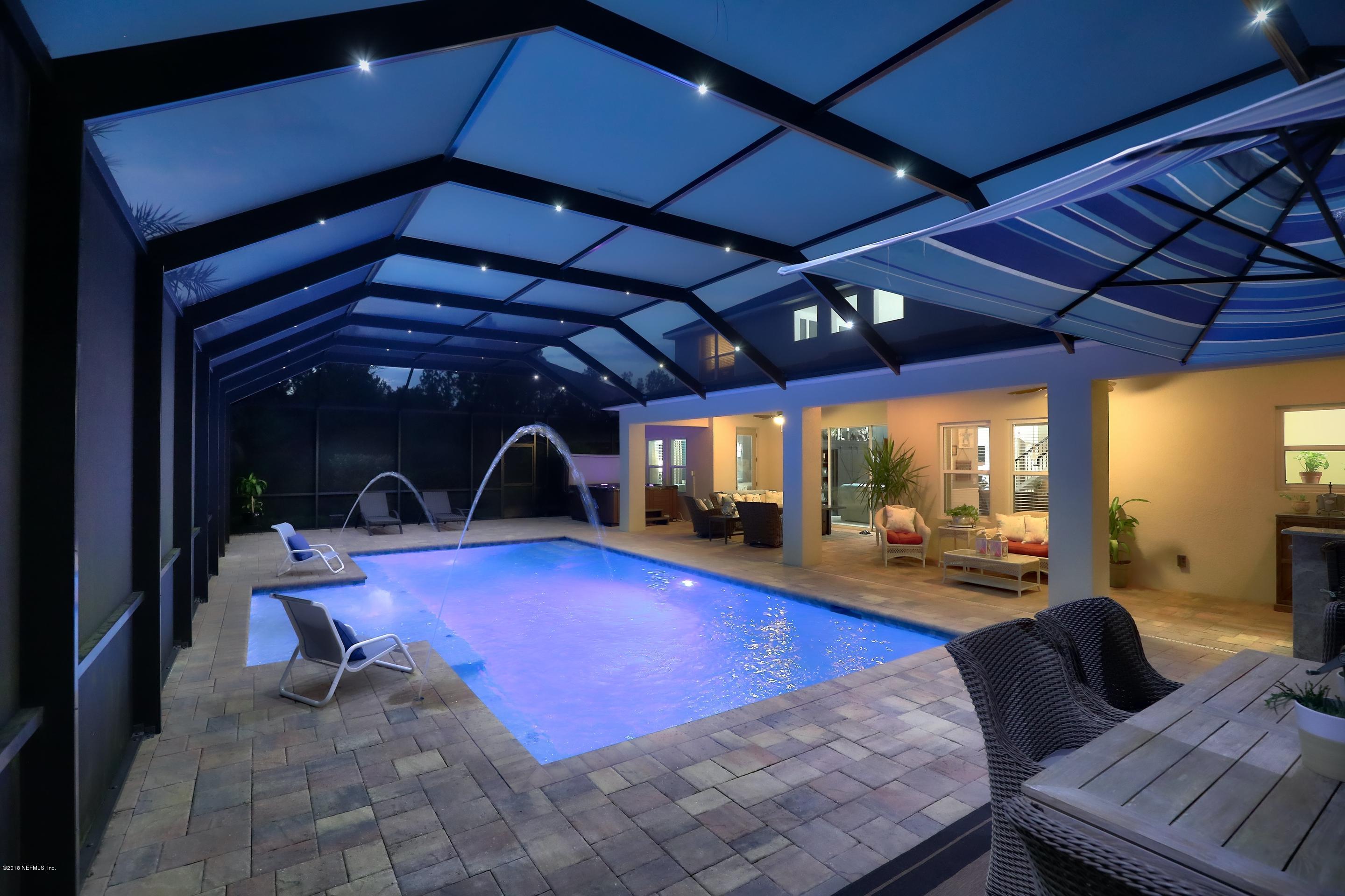 277 Esmeralda Road St. Augustine, FL 32095 - Photo 61 of 79 Pool_2_Night