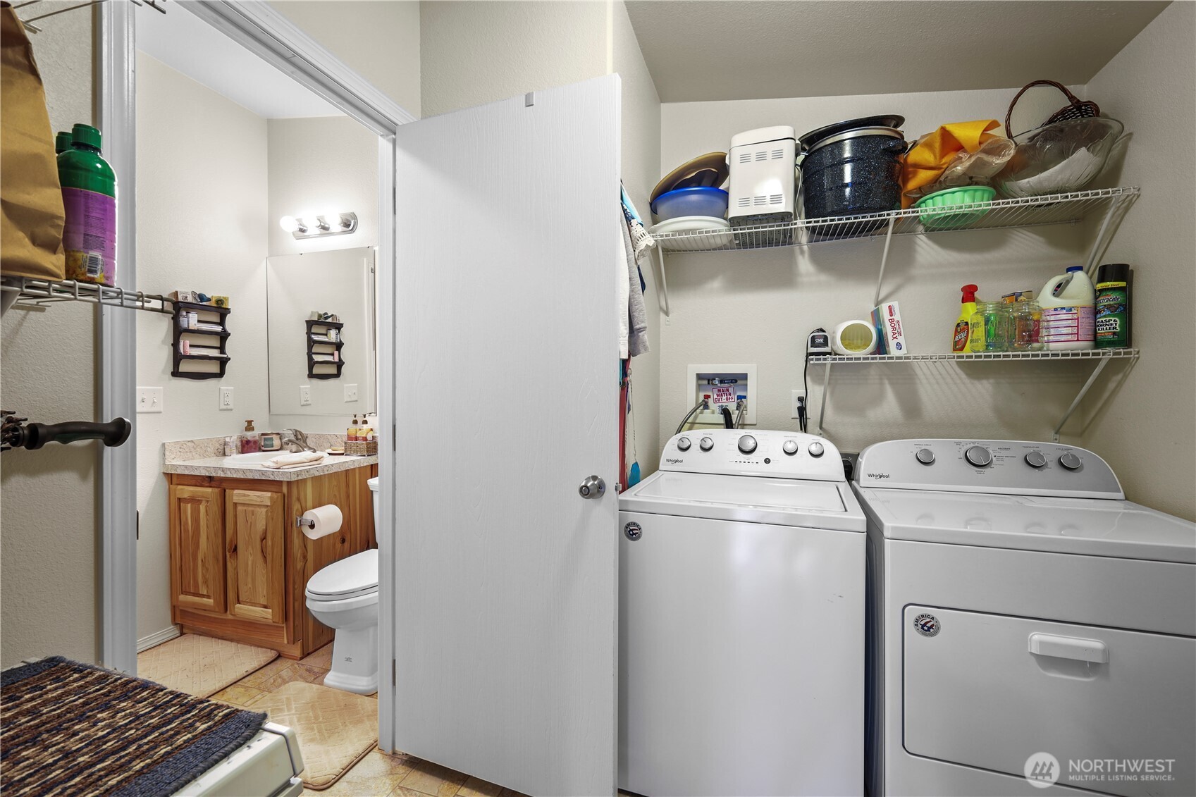 19206 99th Avenue East, Unit 48 Graham, WA 98338 - Photo 17 of 28 a utility room with dryer and washer