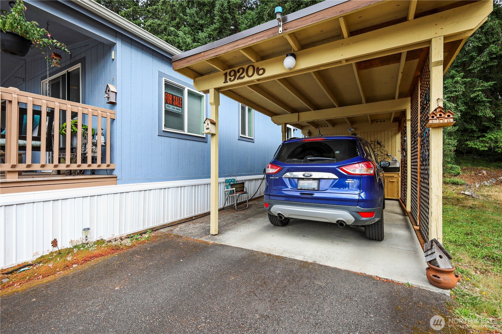 19206 99th Avenue East, Unit 48 Graham, WA 98338 - Photo 19 of 28 a view of a car garage