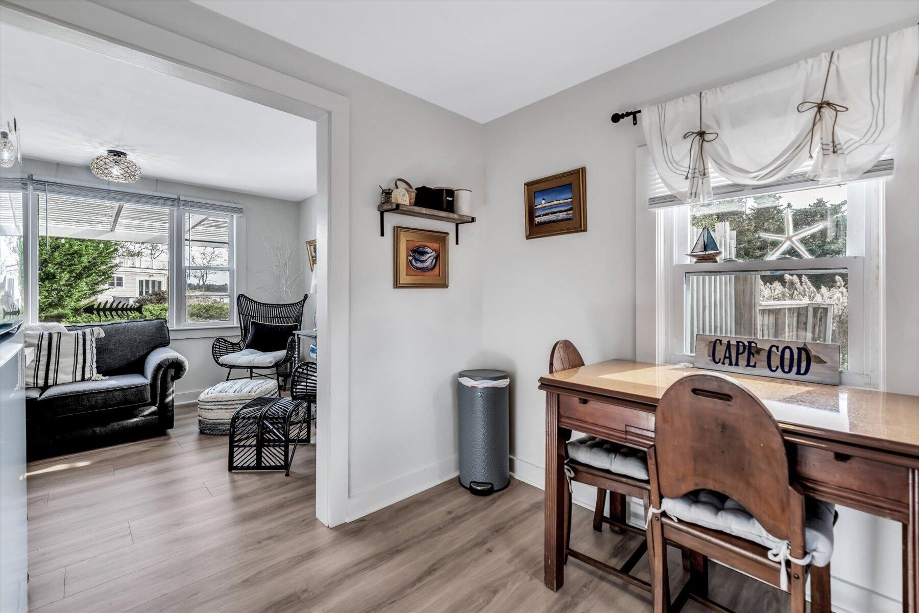 722 State Highway Eastham, MA 02642 - Photo 18 of 31 a view of a livingroom with furniture window and wooden floor