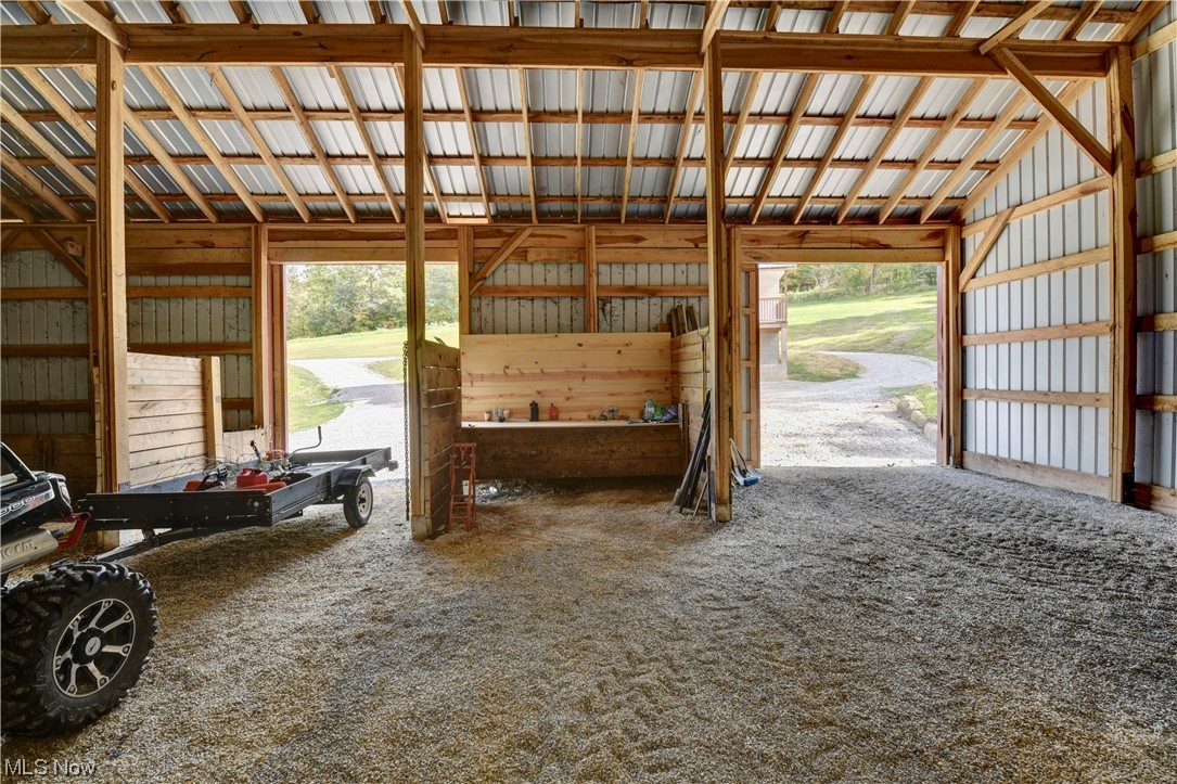 9734 Edwards Ridge Road Southeast Uhrichsville, OH 44683 - Photo 32 of 35 View of garage