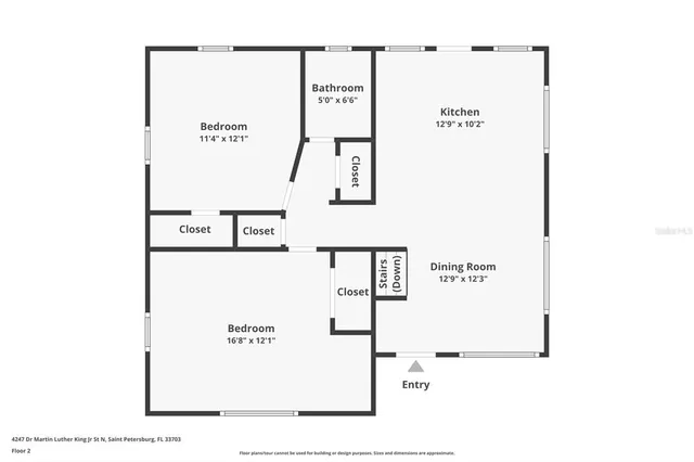 $395,000 | 4247 Doctor Martin Luther King Junior Street North, St. Petersburg, FL 33703