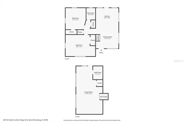 $395,000 | 4247 Doctor Martin Luther King Junior Street North, St. Petersburg, FL 33703