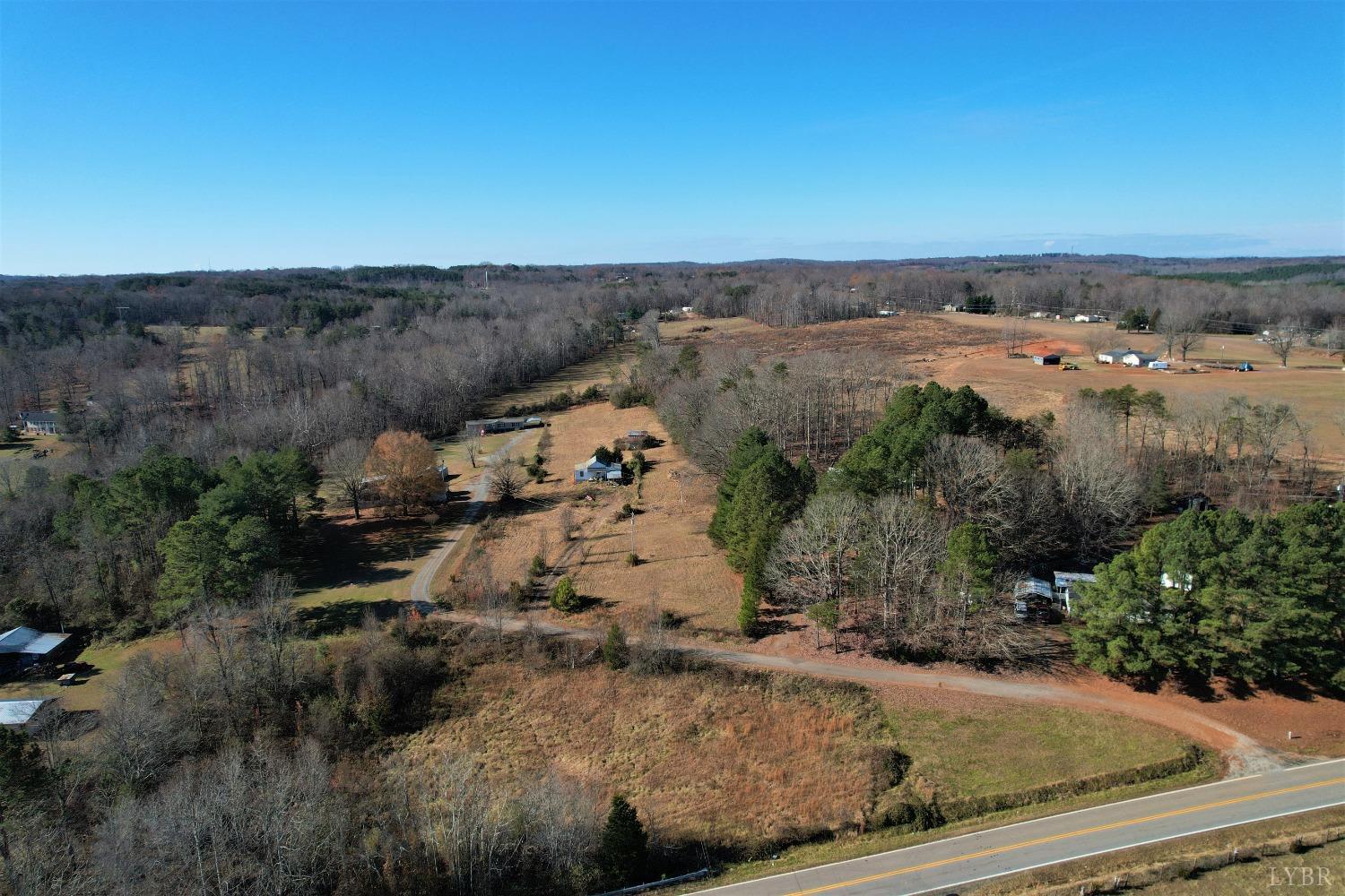 5134 Whispering Pines Road Cascade, VA 24069 - Photo 14 of 45 an aerial view of residential house and outdoor space