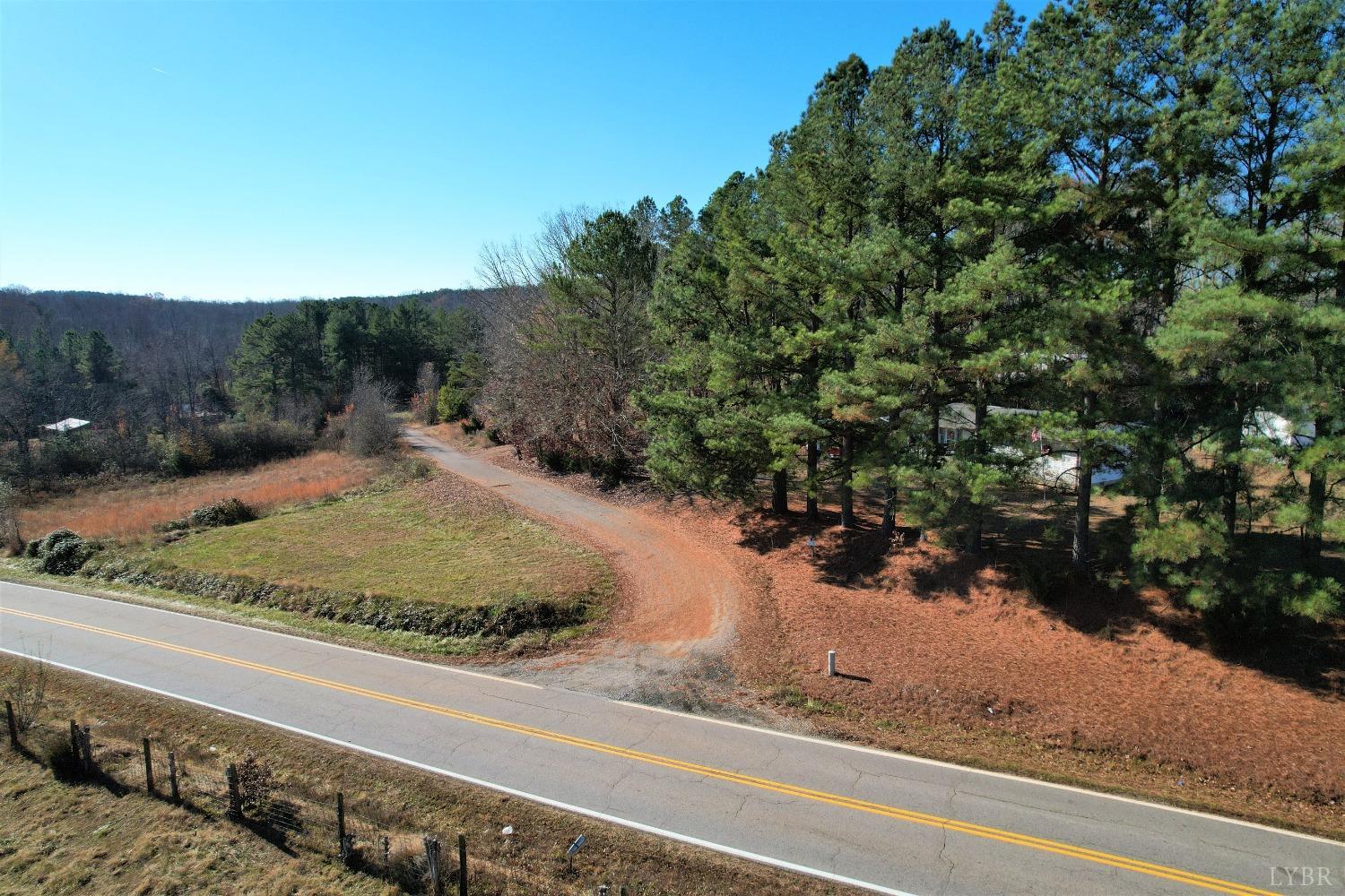 5134 Whispering Pines Road Cascade, VA 24069 - Photo 15 of 45 a view of a yard with street