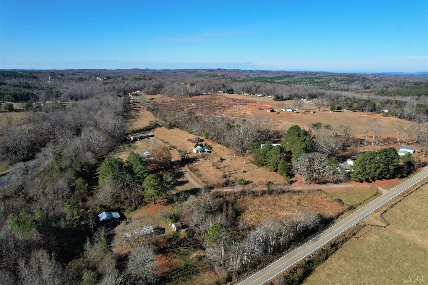 5134 Whispering Pines Road Cascade, VA 24069 - Photo 34 of 45 an aerial view of a city