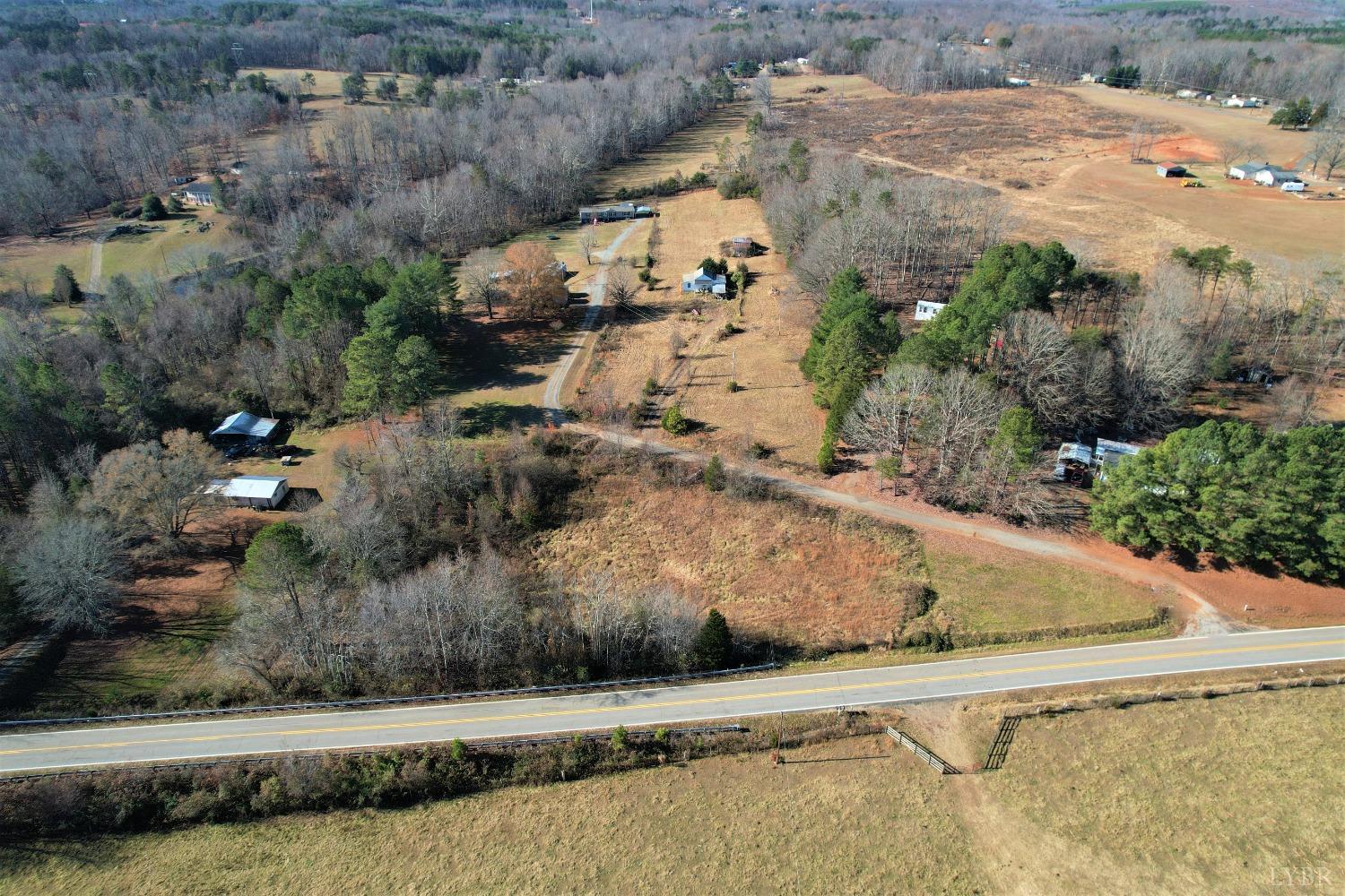 5134 Whispering Pines Road Cascade, VA 24069 - Photo 35 of 45 a view of a backyard of the house