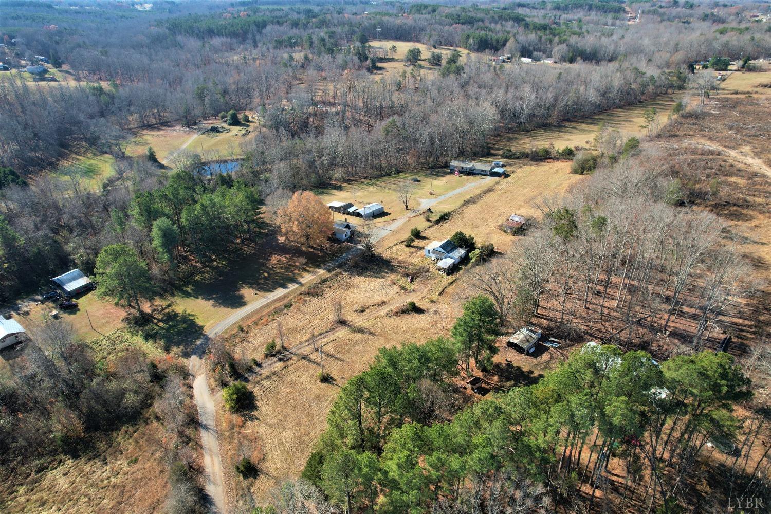 5134 Whispering Pines Road Cascade, VA 24069 - Photo 37 of 45 a view of backyard with outdoor space