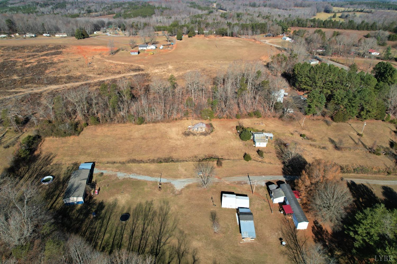 5134 Whispering Pines Road Cascade, VA 24069 - Photo 42 of 45 an aerial view of a house with outdoor space