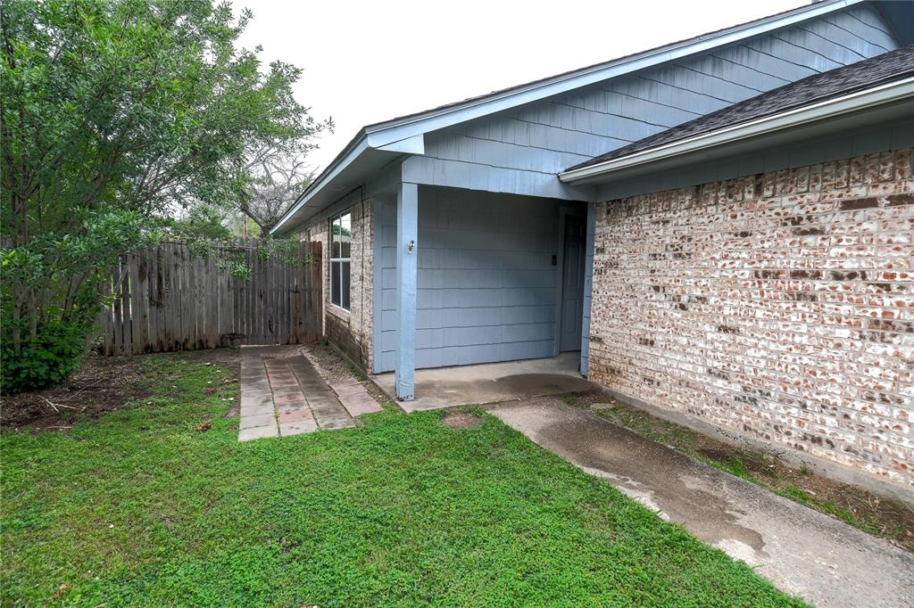 11910 Intermont Court Fort Worth, TX 76008 - Photo 22 of 22 Front porch and side gate