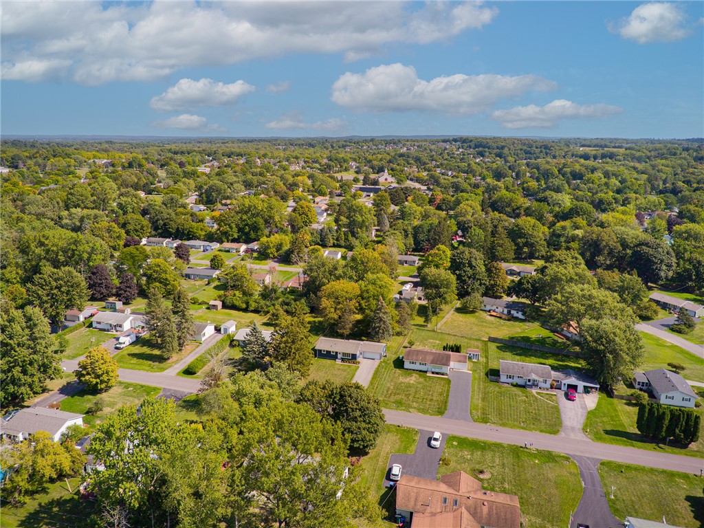 88 Rouge Road Henrietta, NY 14623 - Photo 17 of 24 The Birds Eye view of 14623