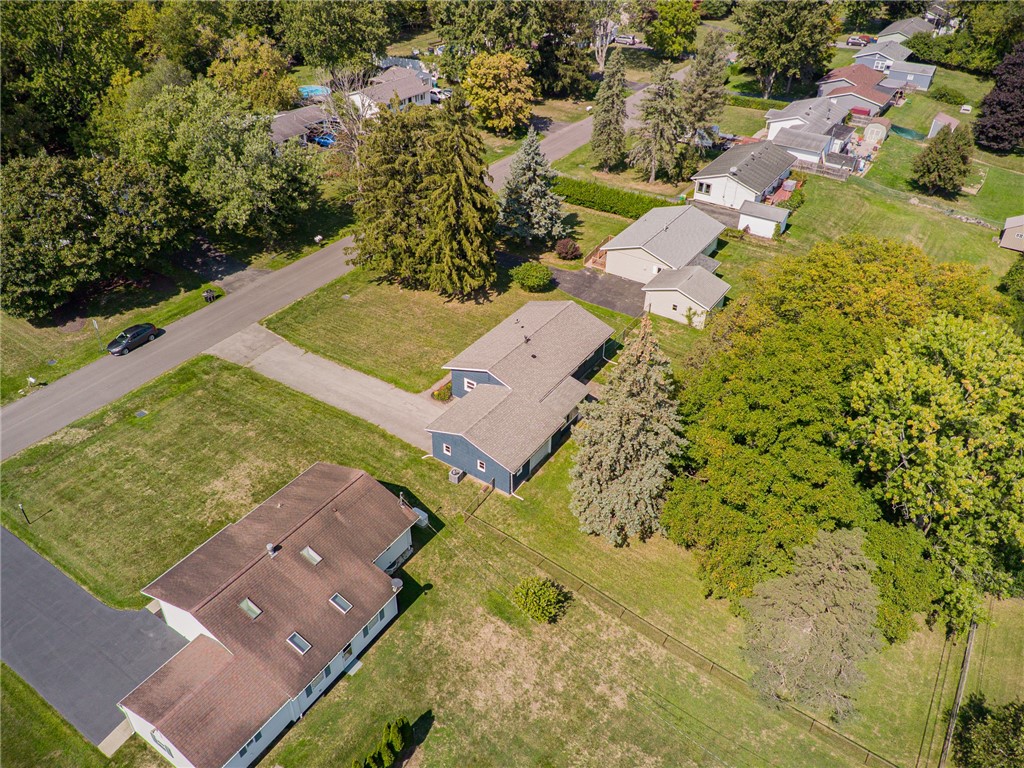 88 Rouge Road Henrietta, NY 14623 - Photo 22 of 24 An overhead view- shows the spacious sized lots in