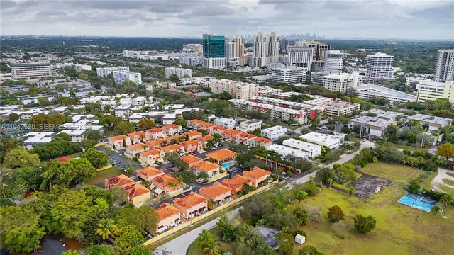 a front view of a house with a outdoor space