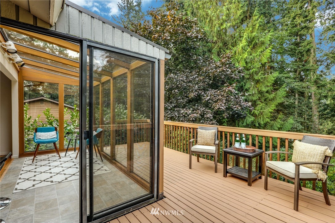 24106 4th Place West Bothell, WA 98021 - Photo 30 of 36 a view of a balcony with chairs